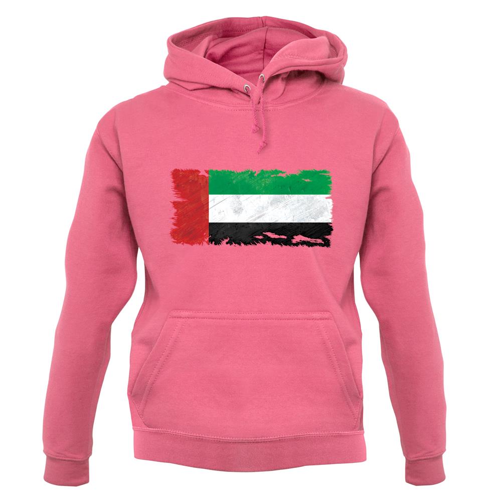 United Arab Emirates Grunge Style Flag unisex hoodie United Arab Emirates Grunge Style Flag unisex hoodie