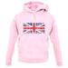 United Kingdom Barcode Style Flag unisex hoodie United Kingdom Barcode Style Flag unisex hoodie