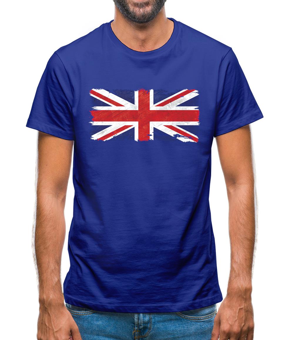 United Kingdom Grunge Style Flag Mens T-Shirt United Kingdom Grunge Style Flag Mens T-Shirt