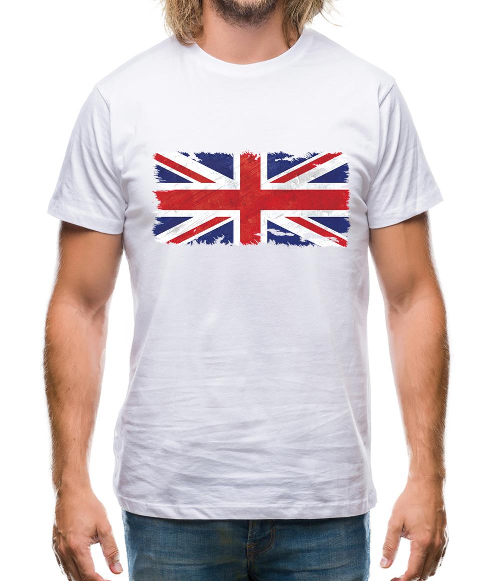 United Kingdom Grunge Style Flag Mens T-Shirt United Kingdom Grunge Style Flag Mens T-Shirt