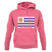 Uruguay Barcode Style Flag unisex hoodie Uruguay Barcode Style Flag unisex hoodie