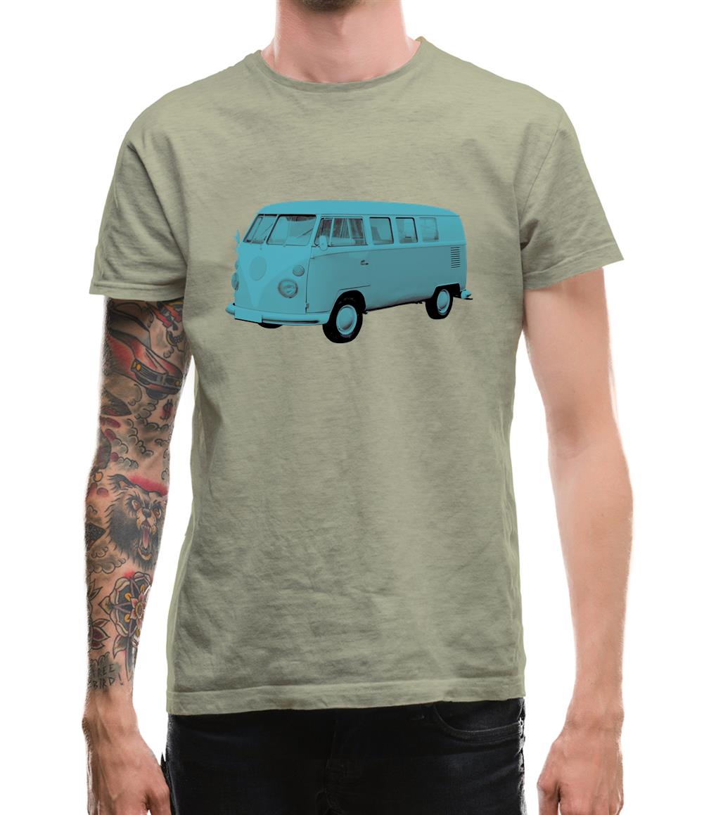 Split Screen Campervan Colour Mens T-Shirt Split Screen Campervan Colour Mens T-Shirt
