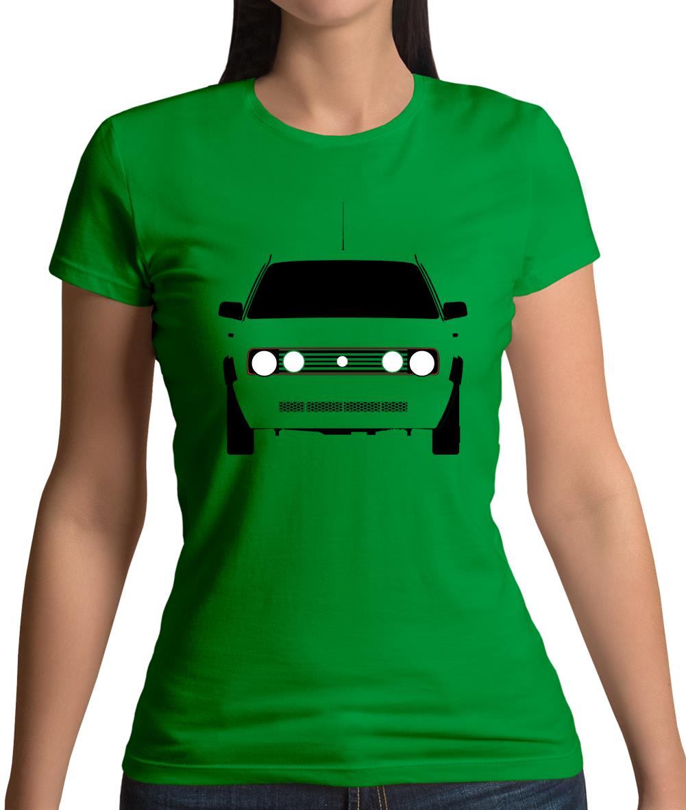 Golf Gti Mk2 Minimal Womens T-Shirt Golf Gti Mk2 Minimal Womens T-Shirt