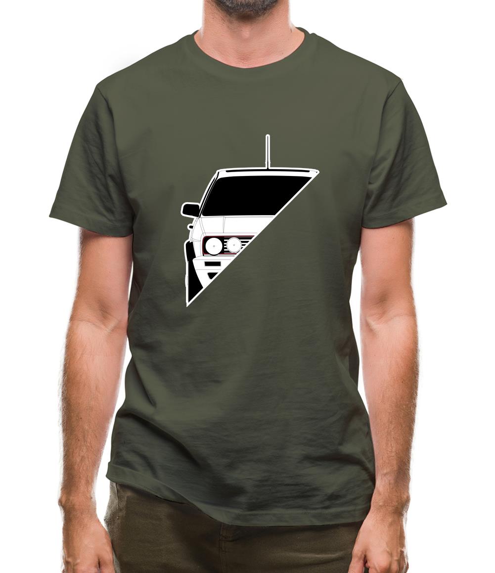 Golf Gti Mk2 Split Mens T-Shirt Golf Gti Mk2 Split Mens T-Shirt