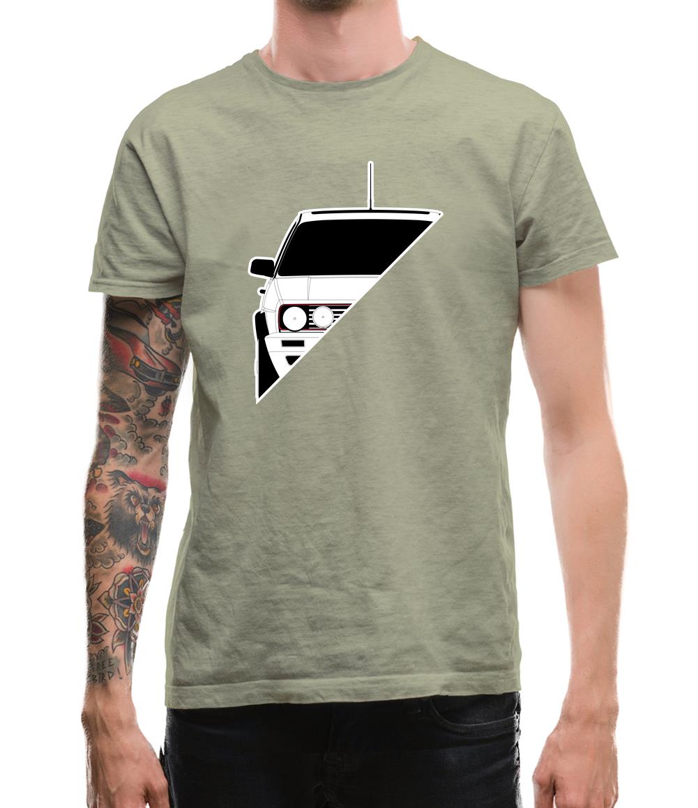 Golf Gti Mk2 Split Mens T-Shirt Golf Gti Mk2 Split Mens T-Shirt