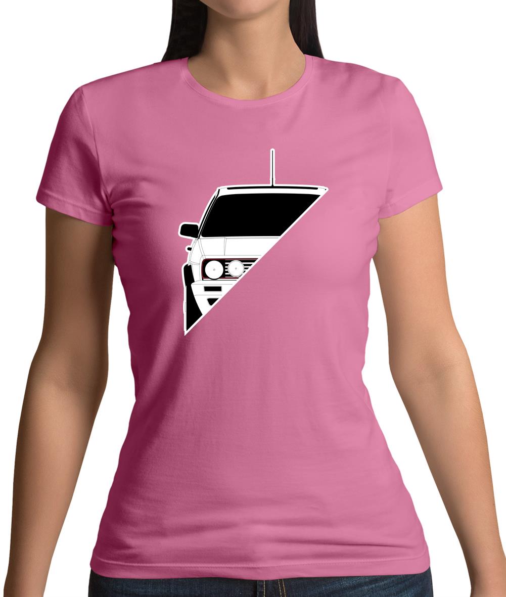 Golf Gti Mk2 Split Womens T-Shirt Golf Gti Mk2 Split Womens T-Shirt