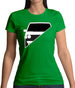Golf Mk1 Split Womens T-Shirt Golf Mk1 Split Womens T-Shirt
