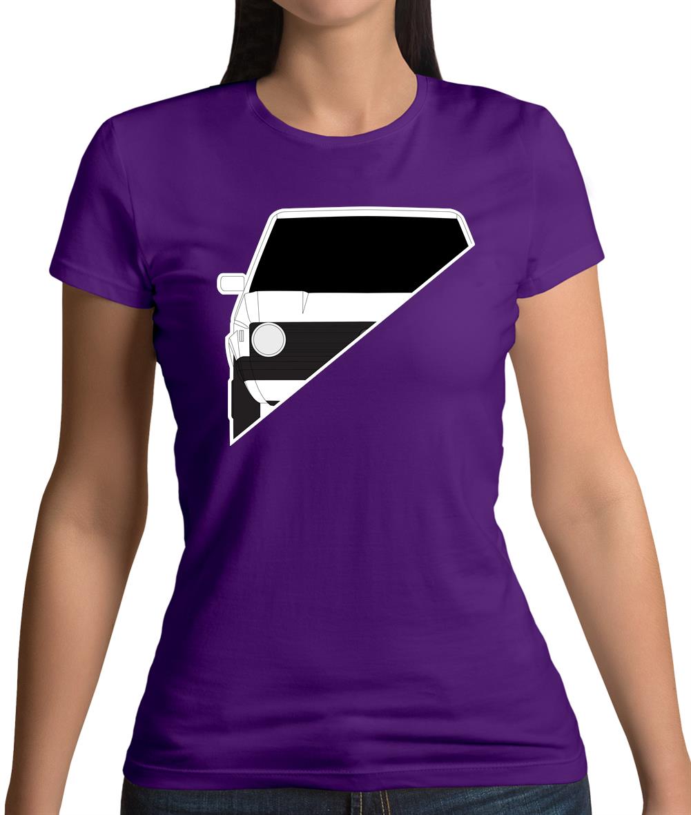 Golf Mk1 Split Womens T-Shirt Golf Mk1 Split Womens T-Shirt