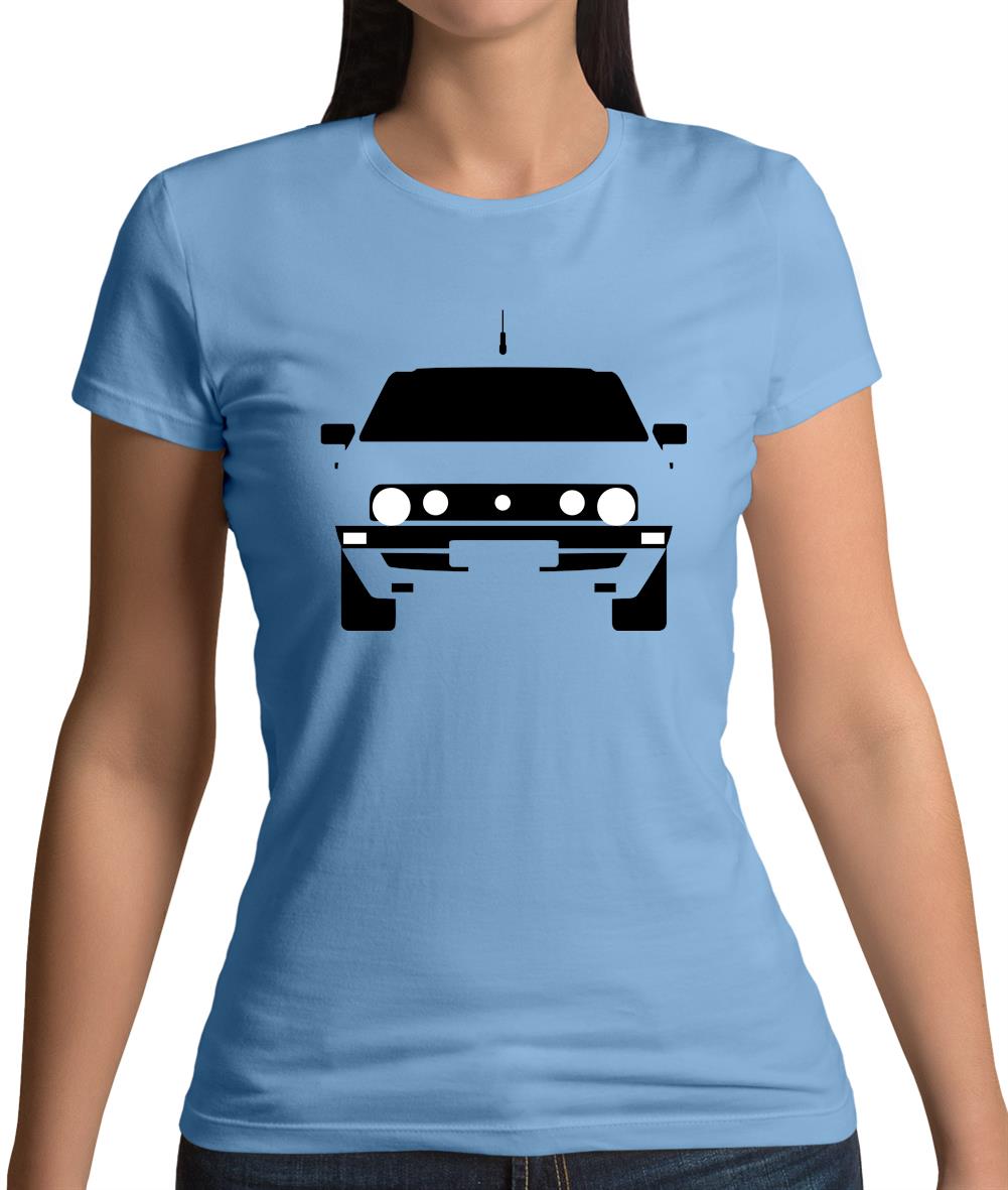 Golf Mk2 Front Womens T-Shirt Golf Mk2 Front Womens T-Shirt