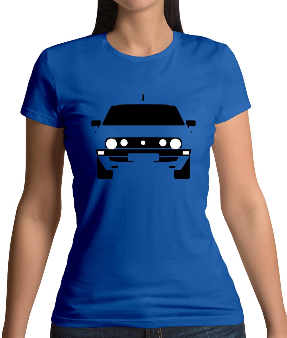 Golf Mk2 Front Womens T-Shirt Golf Mk2 Front Womens T-Shirt