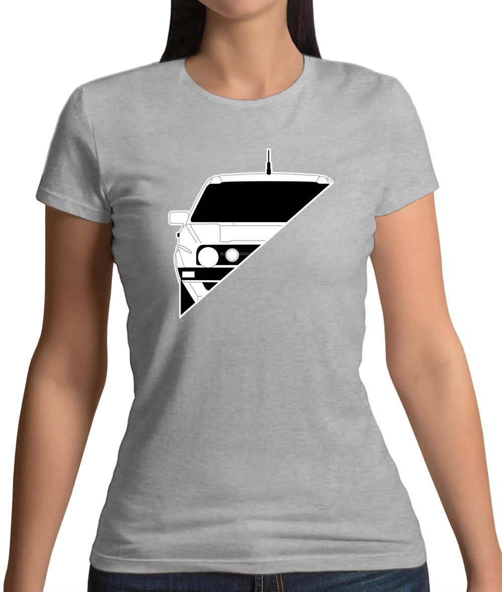 Golf Mk2 Split Womens T-Shirt Golf Mk2 Split Womens T-Shirt
