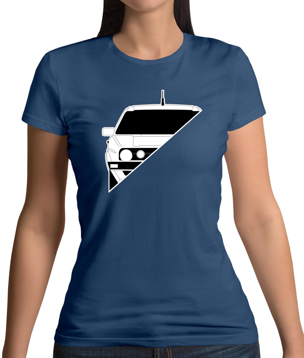 Golf Mk2 Split Womens T-Shirt Golf Mk2 Split Womens T-Shirt