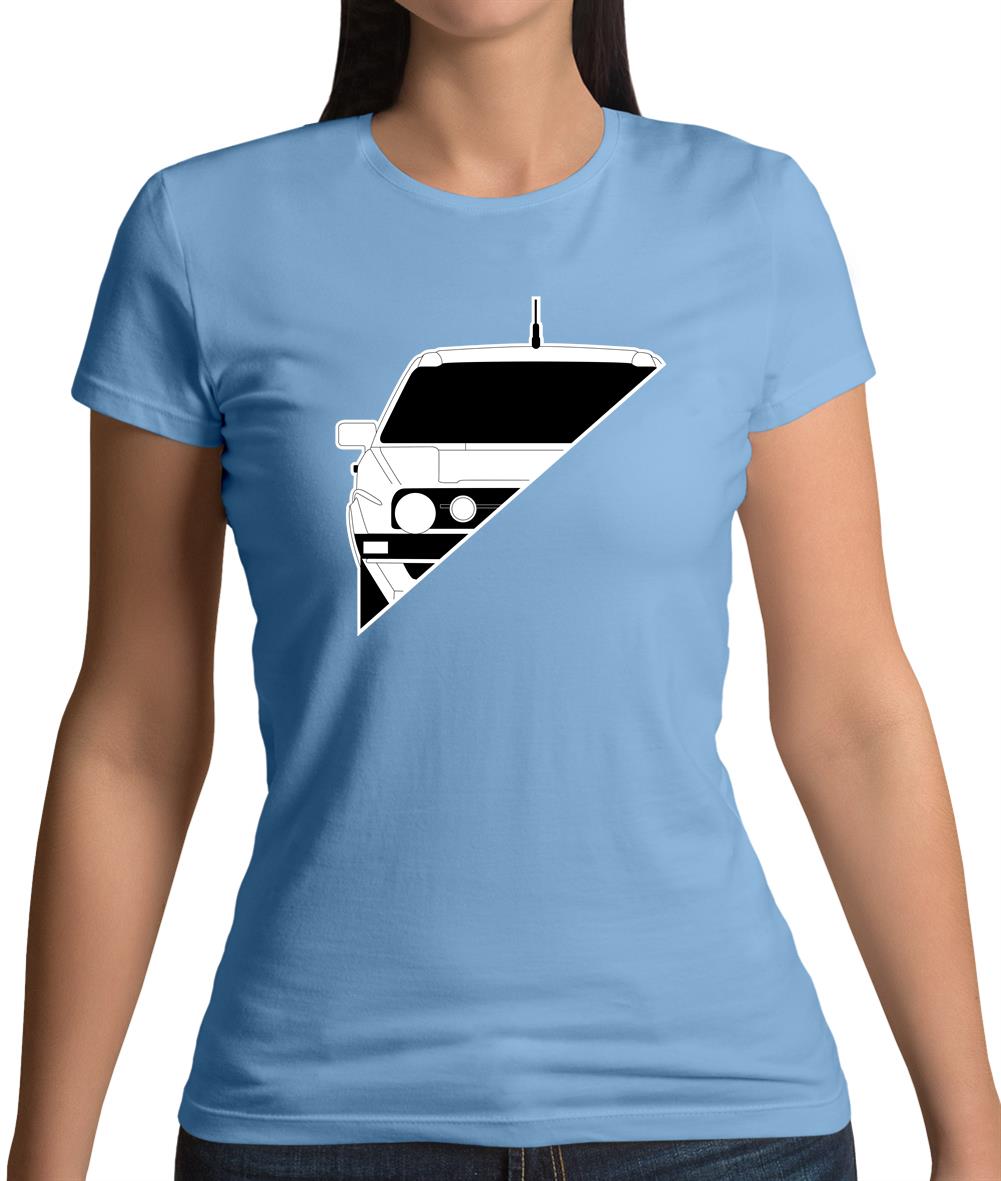 Golf Mk2 Split Womens T-Shirt Golf Mk2 Split Womens T-Shirt