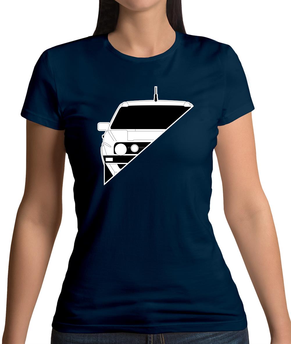 Golf Mk2 Split Womens T-Shirt Golf Mk2 Split Womens T-Shirt