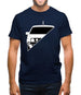 Golf Mk2 Split Mens T-Shirt Golf Mk2 Split Mens T-Shirt