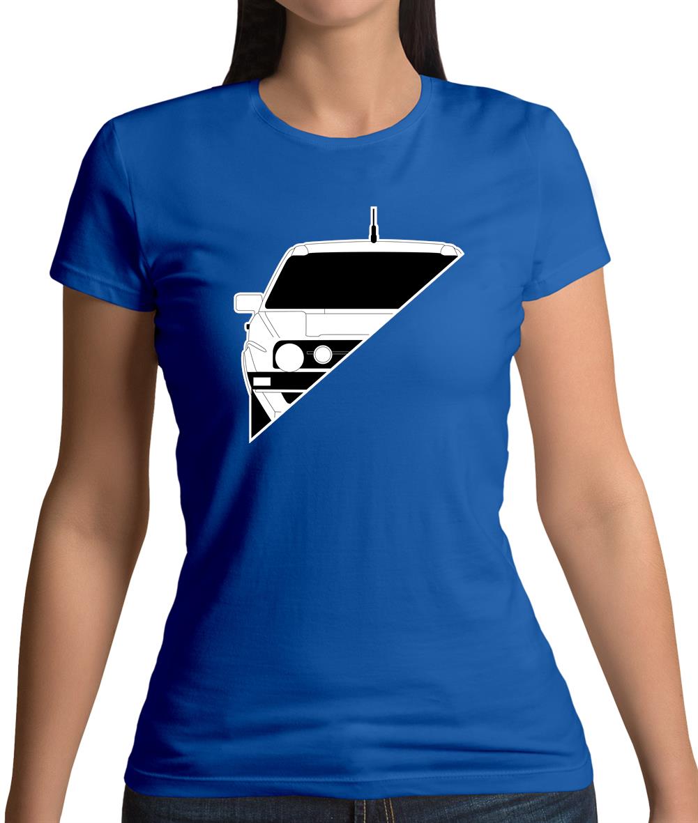 Golf Mk2 Split Womens T-Shirt Golf Mk2 Split Womens T-Shirt