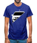 Golf Mk2 Split Mens T-Shirt Golf Mk2 Split Mens T-Shirt