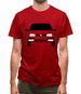 Golf Mk3 Minimal Mens T-Shirt Golf Mk3 Minimal Mens T-Shirt