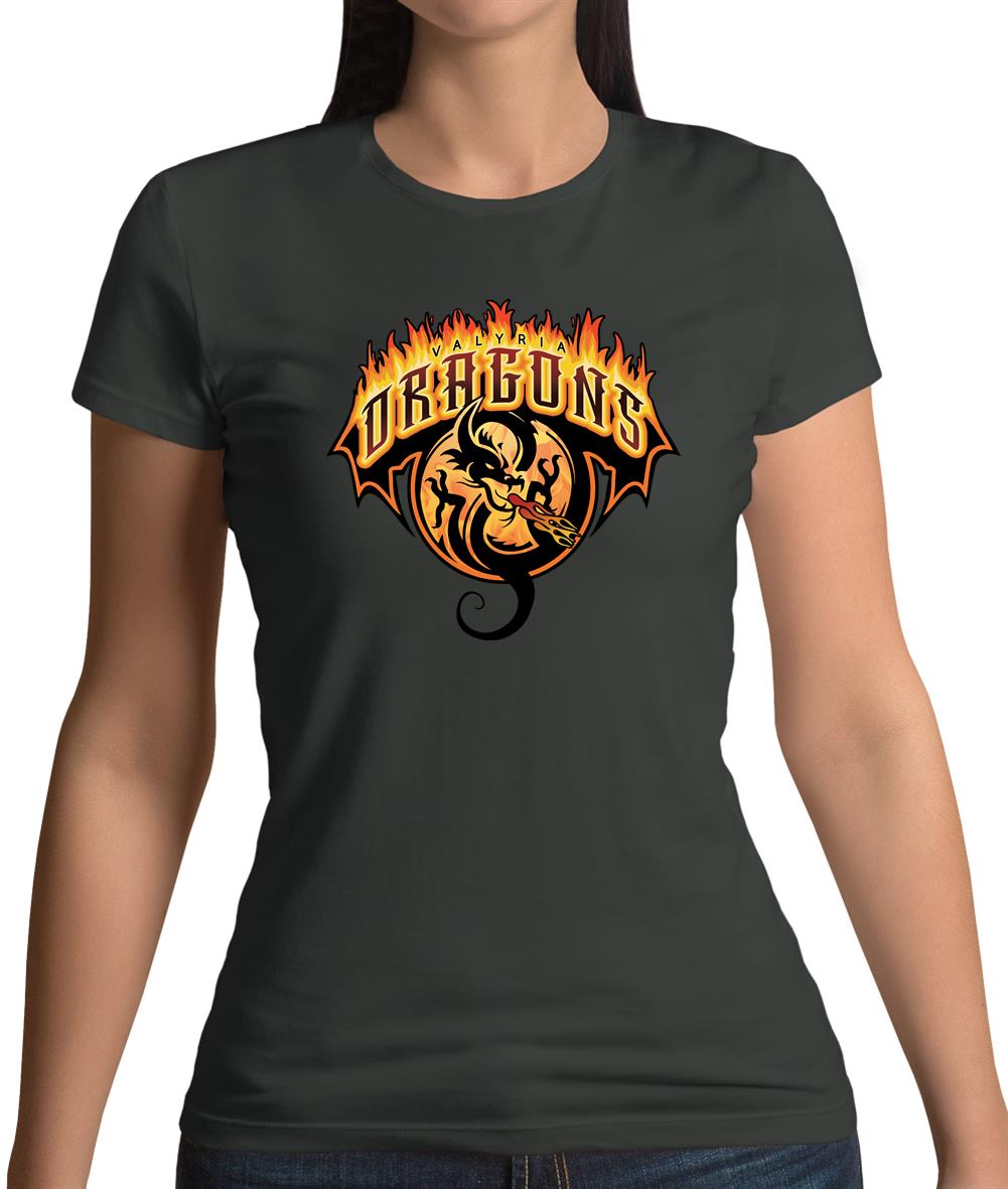 Valyria Dragons Womens T-Shirt Valyria Dragons Womens T-Shirt
