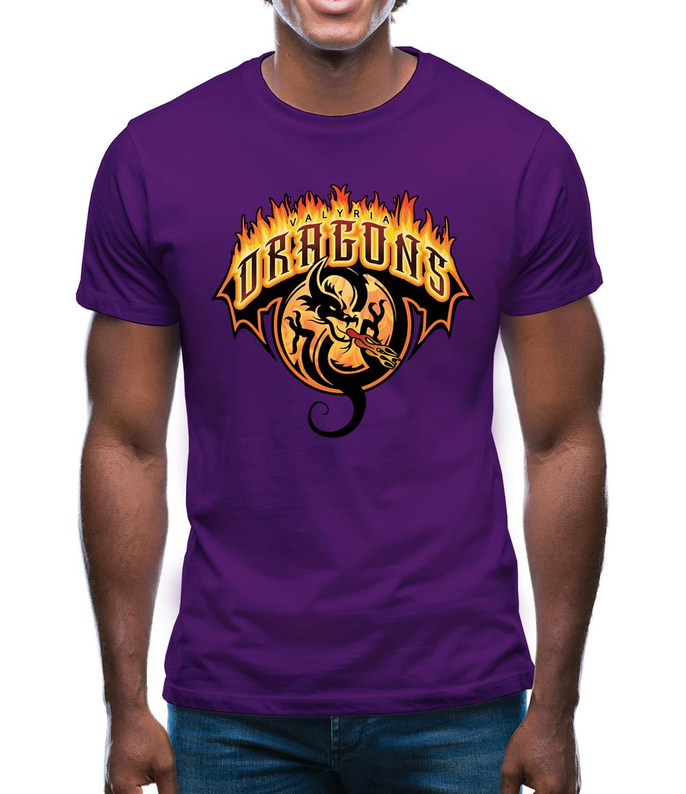 Valyria Dragons Mens T-Shirt Valyria Dragons Mens T-Shirt