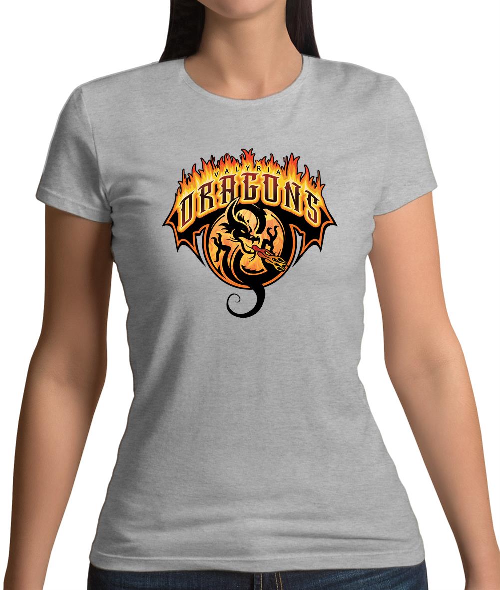 Valyria Dragons Womens T-Shirt Valyria Dragons Womens T-Shirt