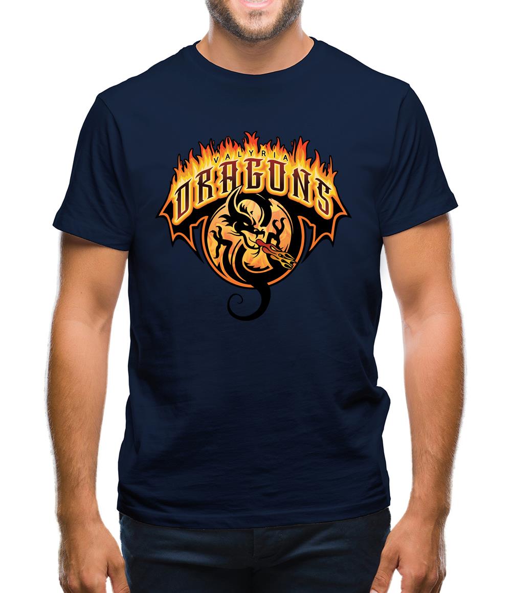 Valyria Dragons Mens T-Shirt Valyria Dragons Mens T-Shirt