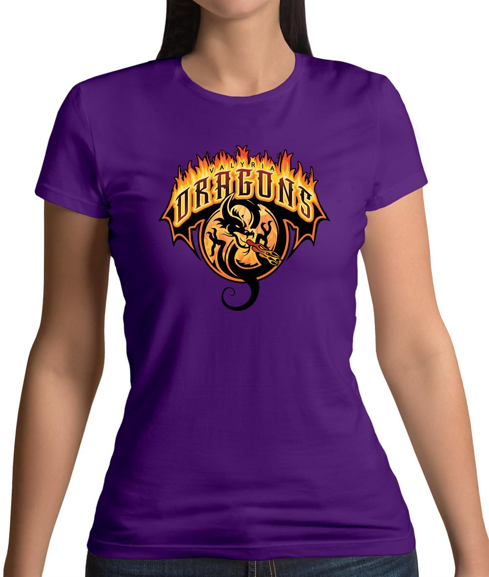 Valyria Dragons Womens T-Shirt Valyria Dragons Womens T-Shirt