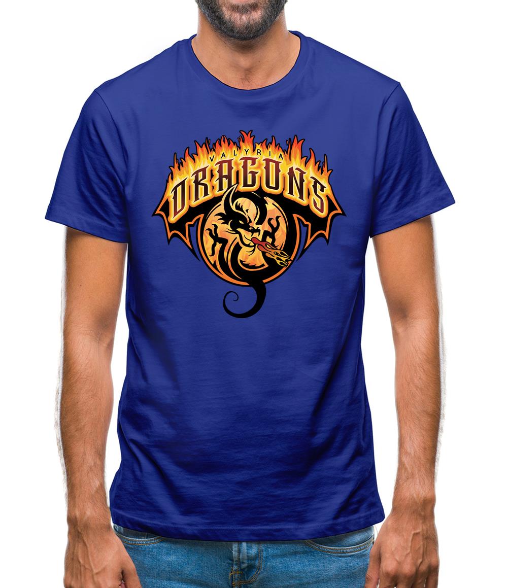 Valyria Dragons Mens T-Shirt Valyria Dragons Mens T-Shirt