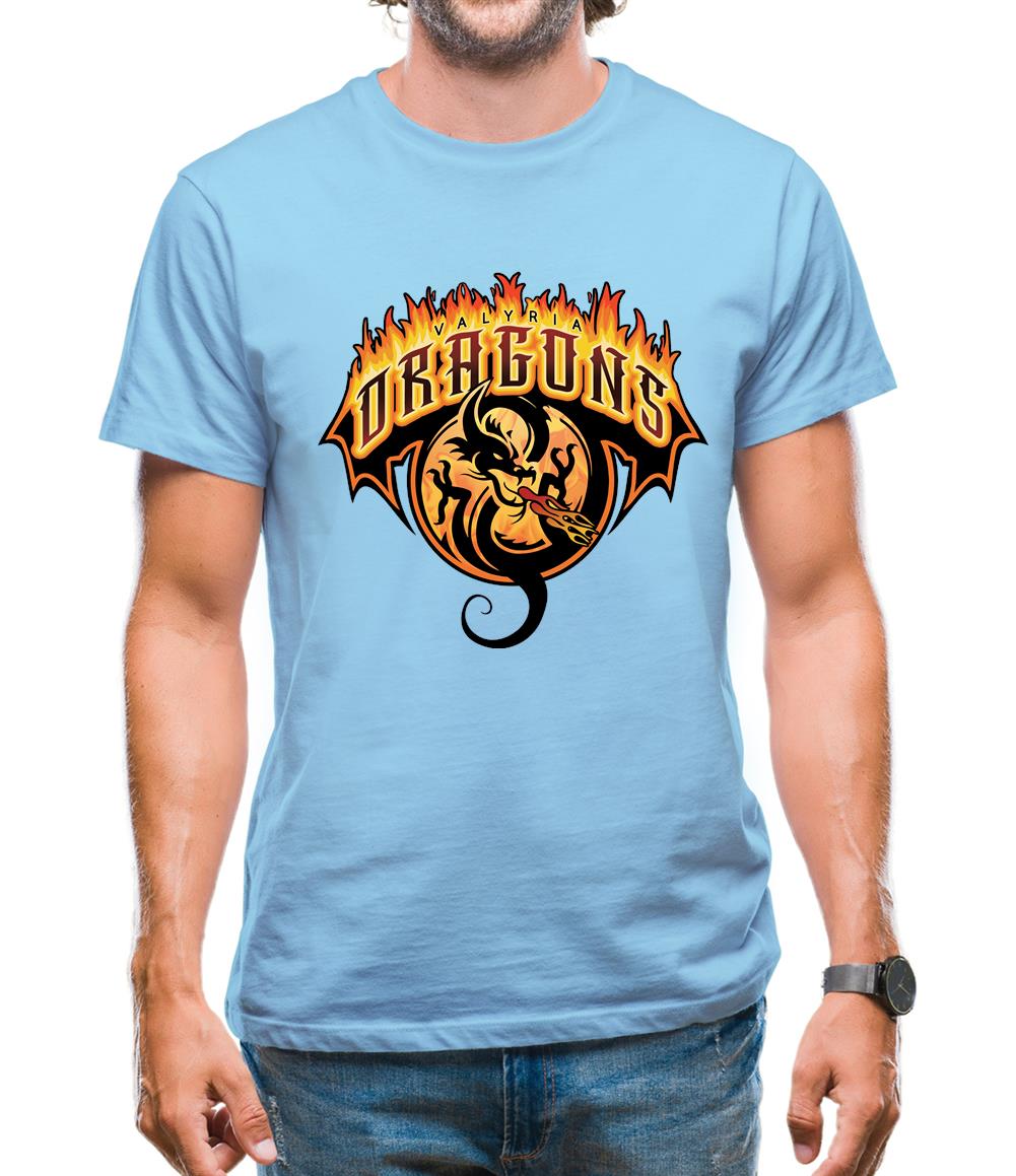 Valyria Dragons Mens T-Shirt Valyria Dragons Mens T-Shirt