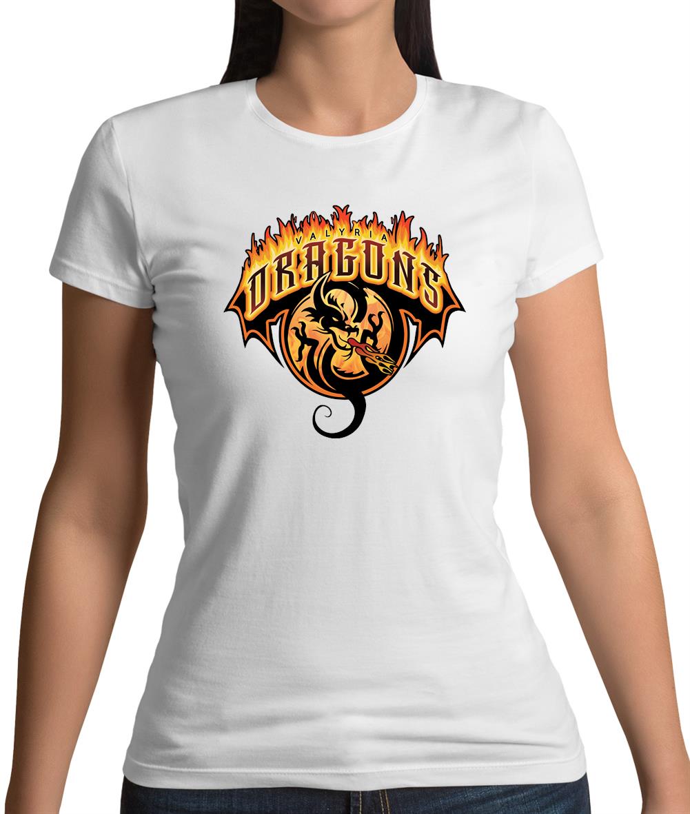 Valyria Dragons Womens T-Shirt Valyria Dragons Womens T-Shirt