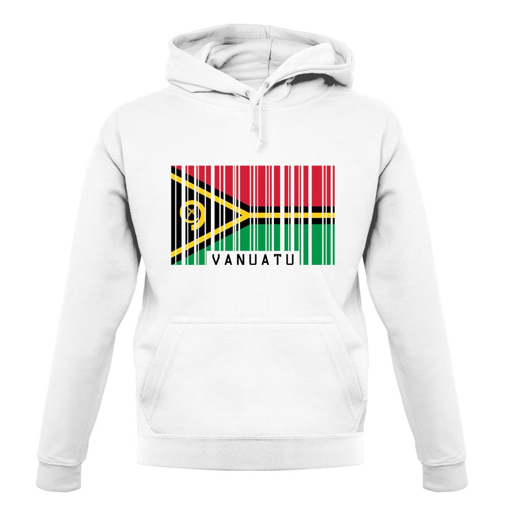 Vanuatu Barcode Style Flag unisex hoodie Vanuatu Barcode Style Flag unisex hoodie