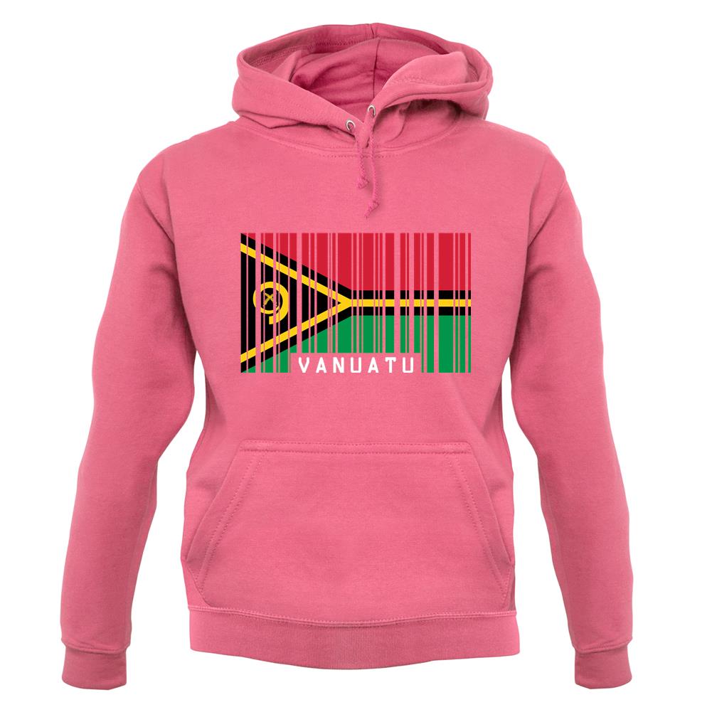 Vanuatu Barcode Style Flag unisex hoodie Vanuatu Barcode Style Flag unisex hoodie
