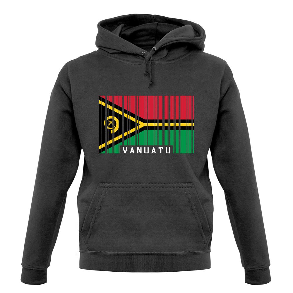 Vanuatu Barcode Style Flag unisex hoodie Vanuatu Barcode Style Flag unisex hoodie