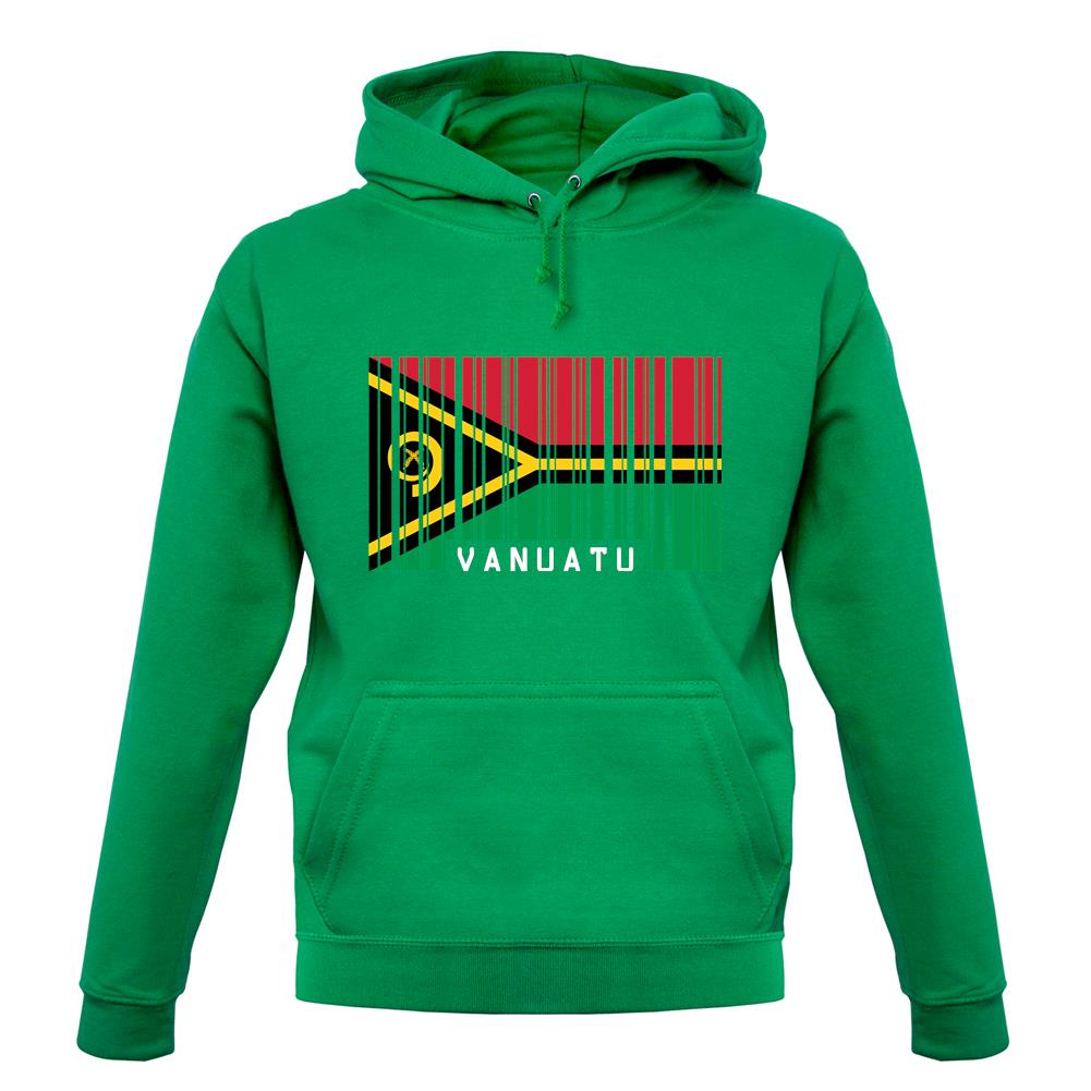 Vanuatu Barcode Style Flag unisex hoodie Vanuatu Barcode Style Flag unisex hoodie
