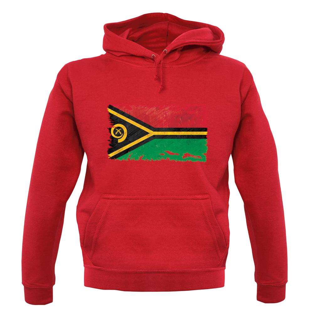 Vanuatu Grunge Style Flag unisex hoodie Vanuatu Grunge Style Flag unisex hoodie