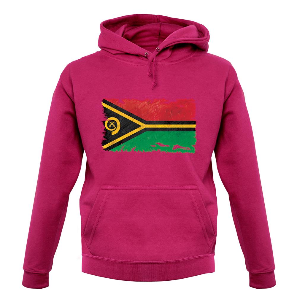 Vanuatu Grunge Style Flag unisex hoodie Vanuatu Grunge Style Flag unisex hoodie