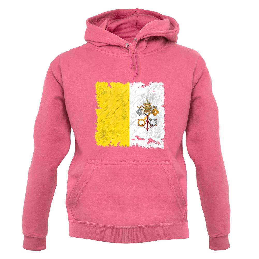 Vatican City Grunge Style Flag unisex hoodie Vatican City Grunge Style Flag unisex hoodie