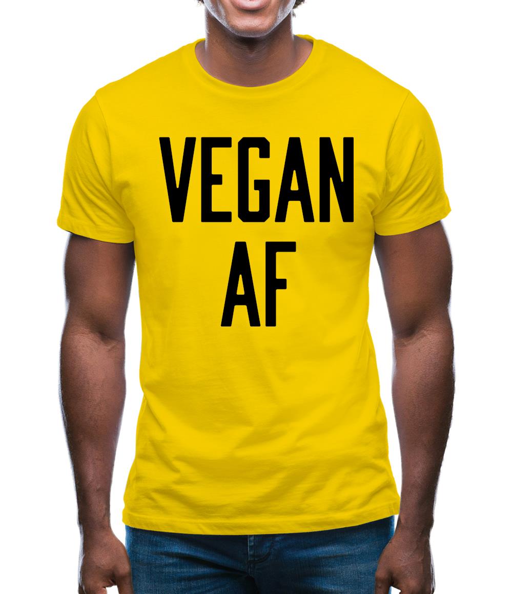 Vegan Af Mens T-Shirt Vegan Af Mens T-Shirt