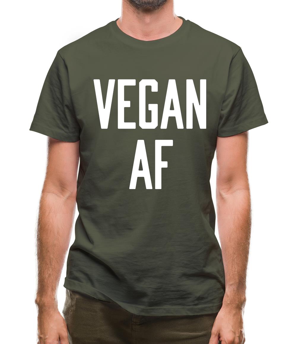 Vegan Af Mens T-Shirt Vegan Af Mens T-Shirt