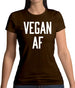Vegan Af Womens T-Shirt Vegan Af Womens T-Shirt