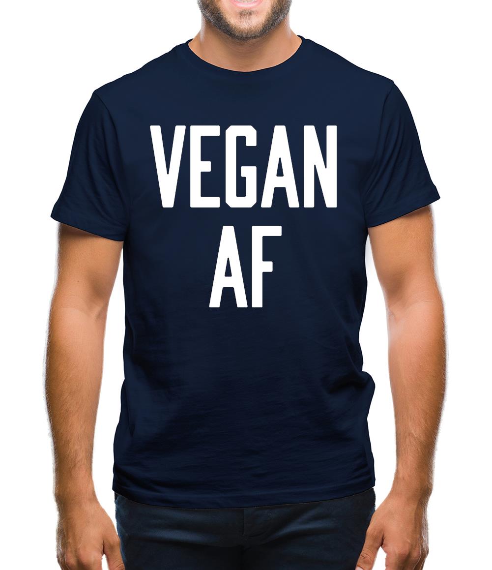Vegan Af Mens T-Shirt Vegan Af Mens T-Shirt