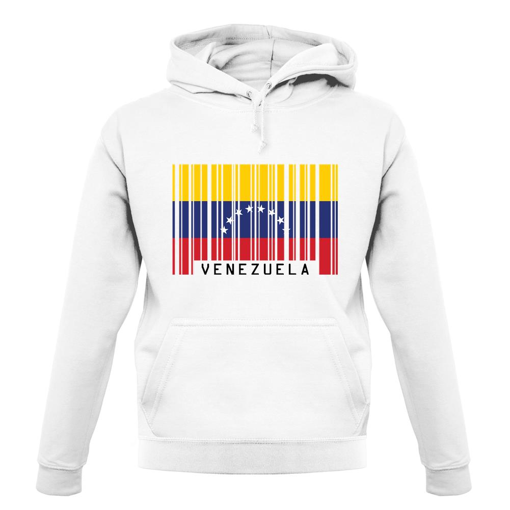 Venezuela Barcode Style Flag unisex hoodie Venezuela Barcode Style Flag unisex hoodie