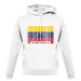 Venezuela Barcode Style Flag unisex hoodie Venezuela Barcode Style Flag unisex hoodie