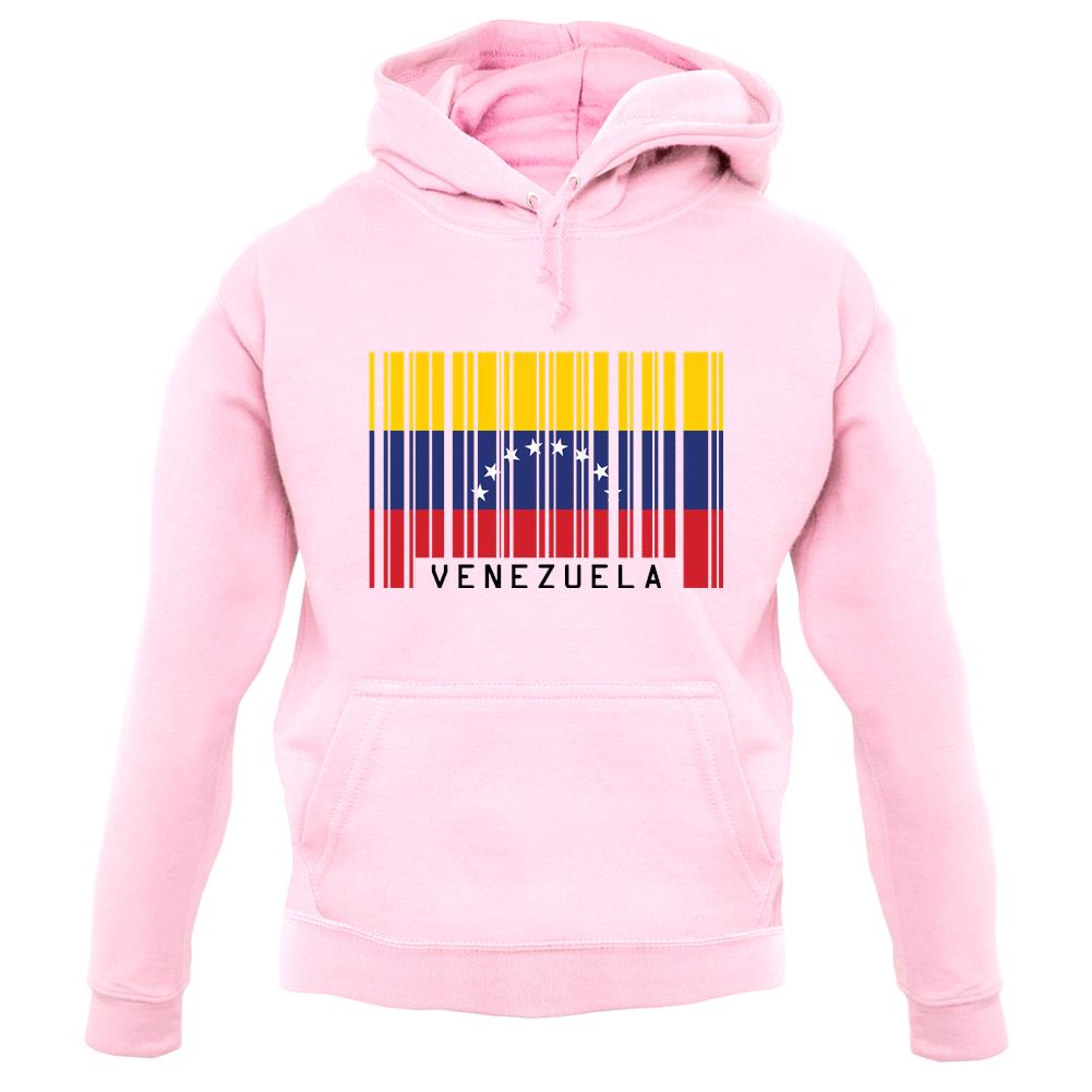 Venezuela Barcode Style Flag unisex hoodie Venezuela Barcode Style Flag unisex hoodie