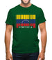 Venezuela Barcode Style Flag Mens T-Shirt Venezuela Barcode Style Flag Mens T-Shirt