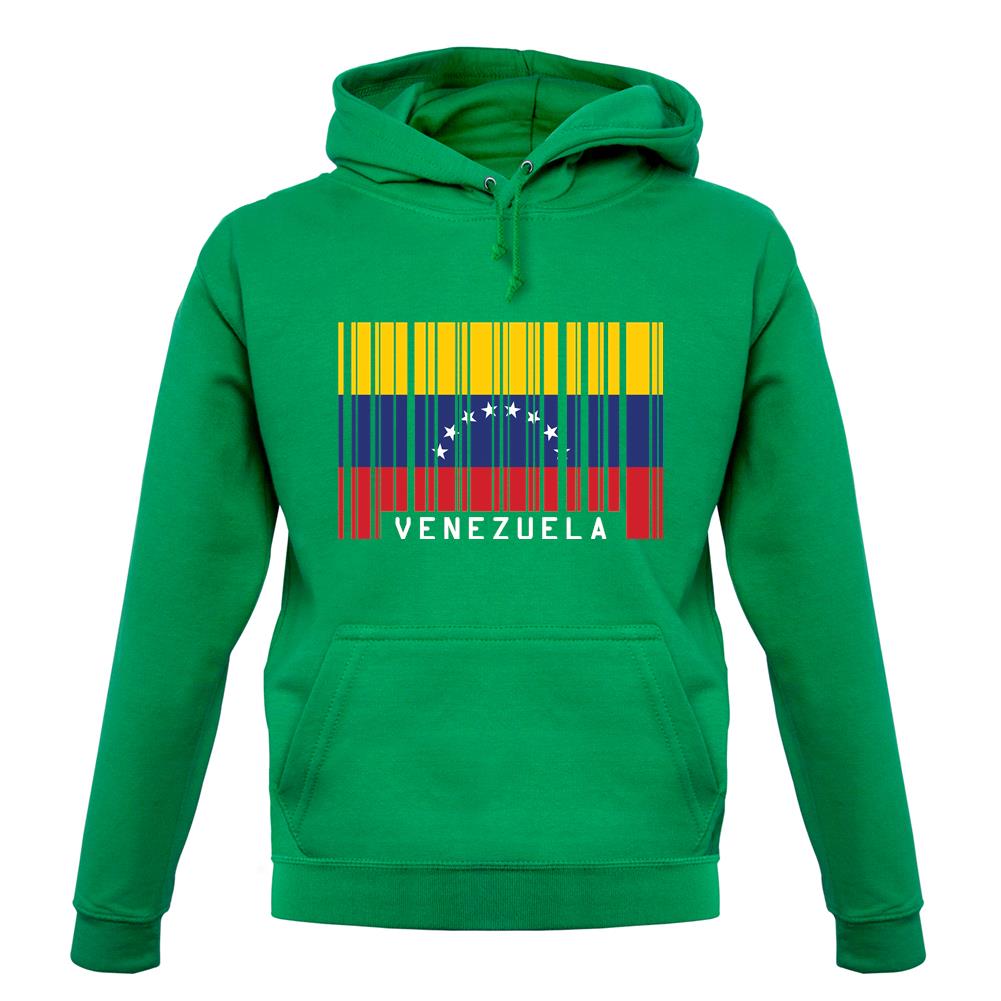 Venezuela Barcode Style Flag unisex hoodie Venezuela Barcode Style Flag unisex hoodie