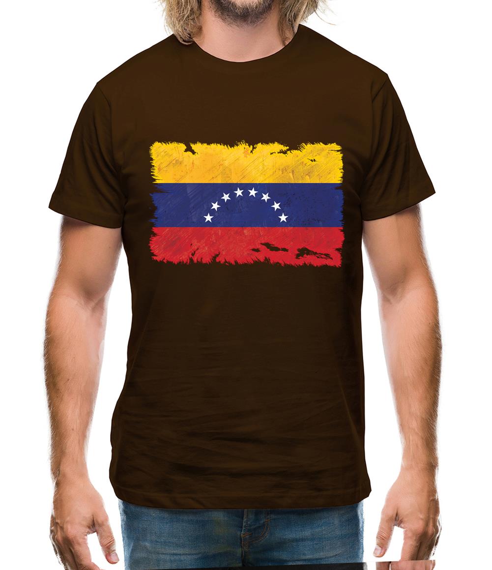 Venezuela Grunge Style Flag Mens T-Shirt Venezuela Grunge Style Flag Mens T-Shirt