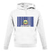 Vermont Barcode Style Flag unisex hoodie Vermont Barcode Style Flag unisex hoodie