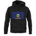 Vermont Barcode Style Flag unisex hoodie Vermont Barcode Style Flag unisex hoodie