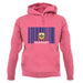 Vermont Barcode Style Flag unisex hoodie Vermont Barcode Style Flag unisex hoodie